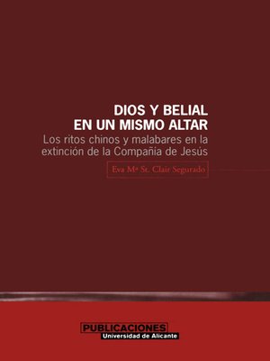 cover image of Dios y Belial en un mismo altar